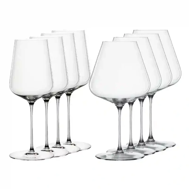 Aanbieding Spiegelau Definition 4 x Universeel wijnglas + 4 x Bourgogne wijnglas