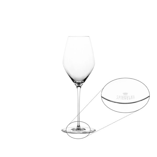Spiegelau Hi-Lite-Champagneglas van kristalglas lichtgewicht
